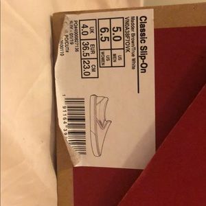 Classic slip-on vans